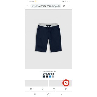 quần kaki canifa kids
