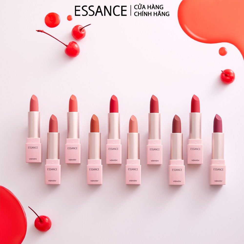 Son lì lâu trôi Essance Lip Rouge Velvet 3.5g