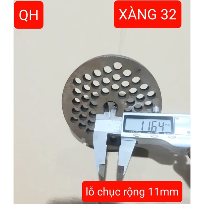 Bộ dao và xàng đầu đùn 32 - Đùn sương,thịt,cua,cá.