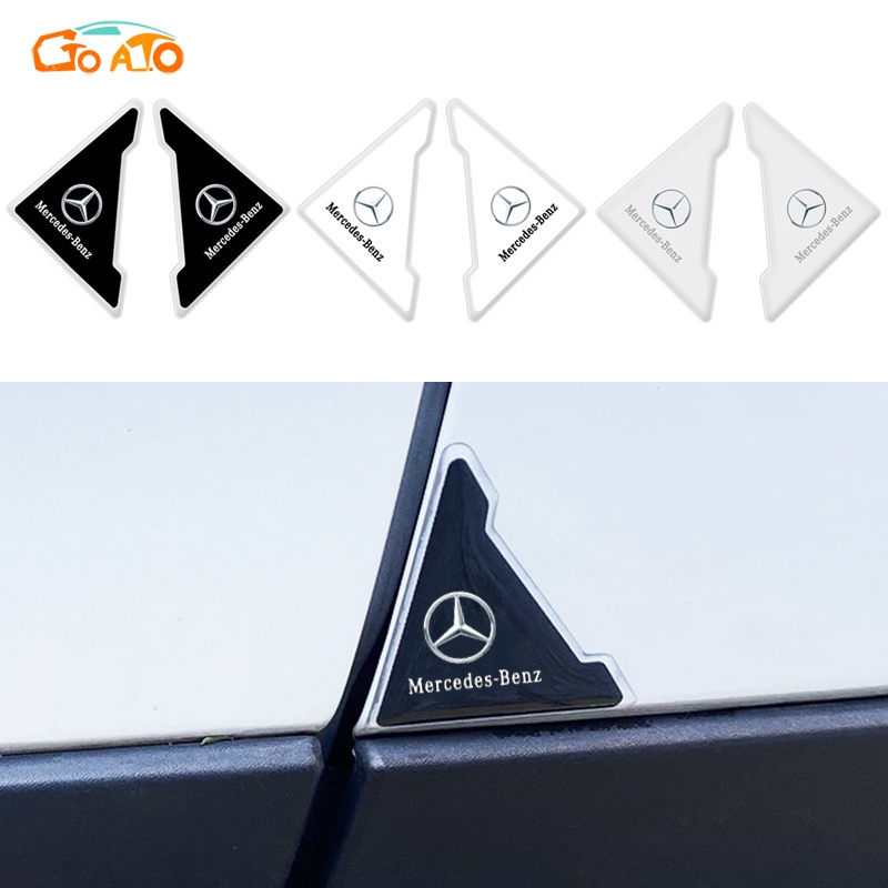 GTIOATO ChốNg Va ĐậP CửA Ô Tô Dán Góc Cửa Ô Tô Miếng Dán Chống Trầy Xước Ô Tô Miếng Dán Xe Phụ KiệN Xe HơI Cho Mercedes Benz W124 W204 C300 GLC300 W212 S500 Benz AMG W205 W203 E300 CLA AMG G63 W202 W207 GLB E200