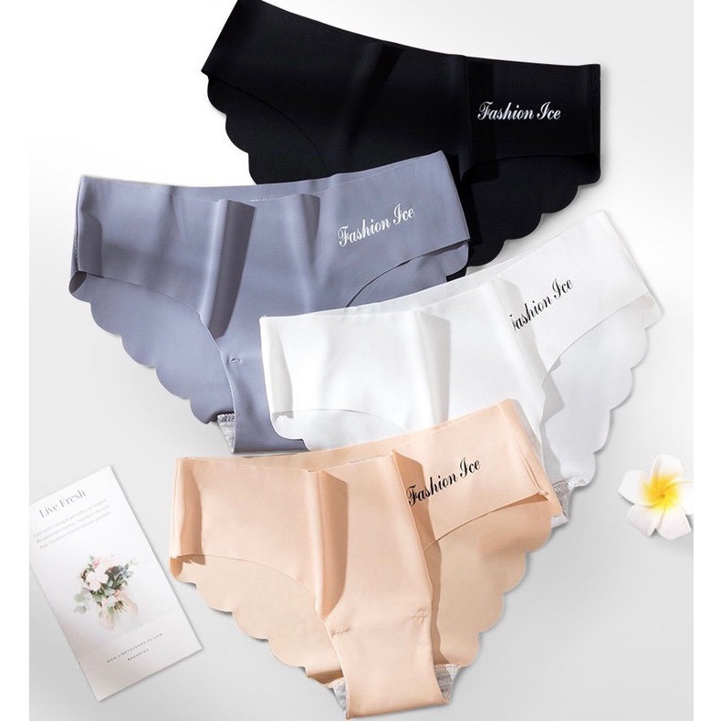 Set 10 Quần Lót Nữ Đúc Su Viền Sóng Siêu Mịn 1028 (10 quần)