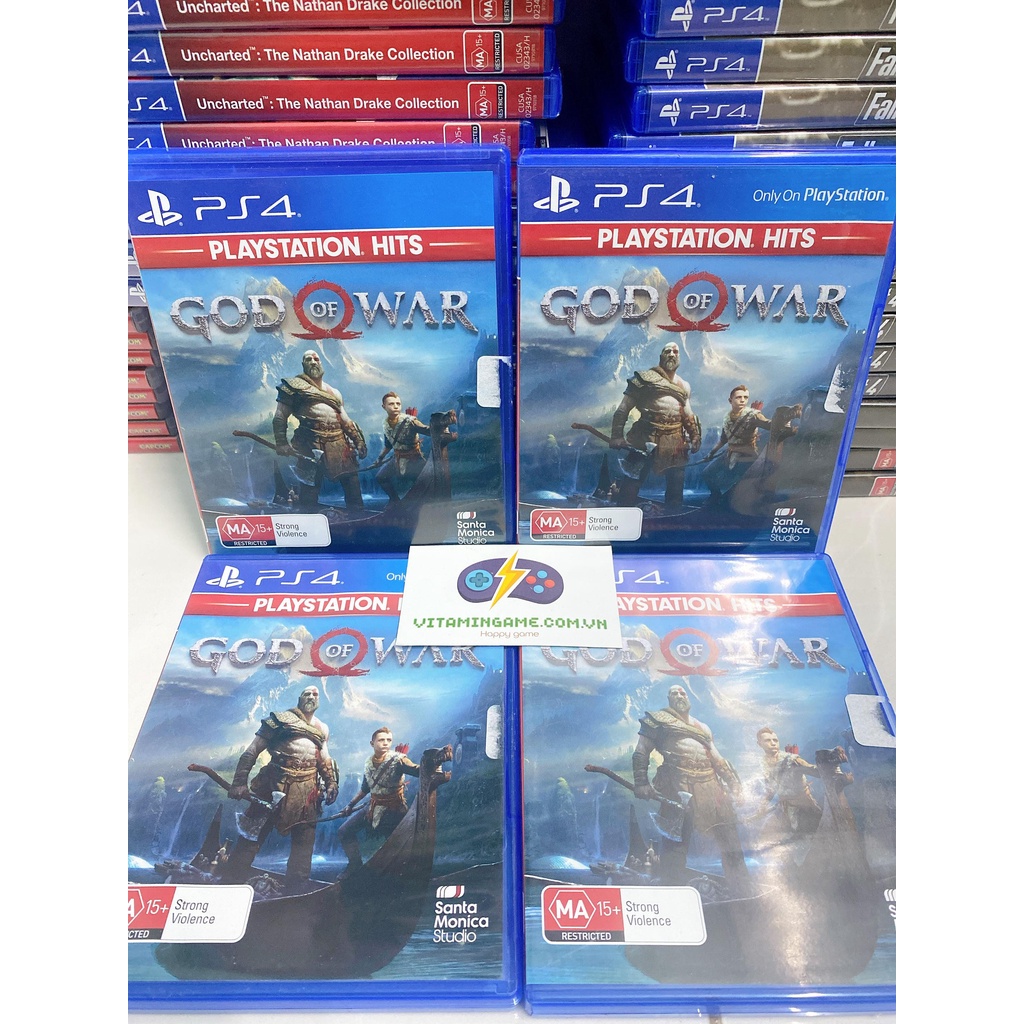 Đĩa Game PS4: God Of War 4