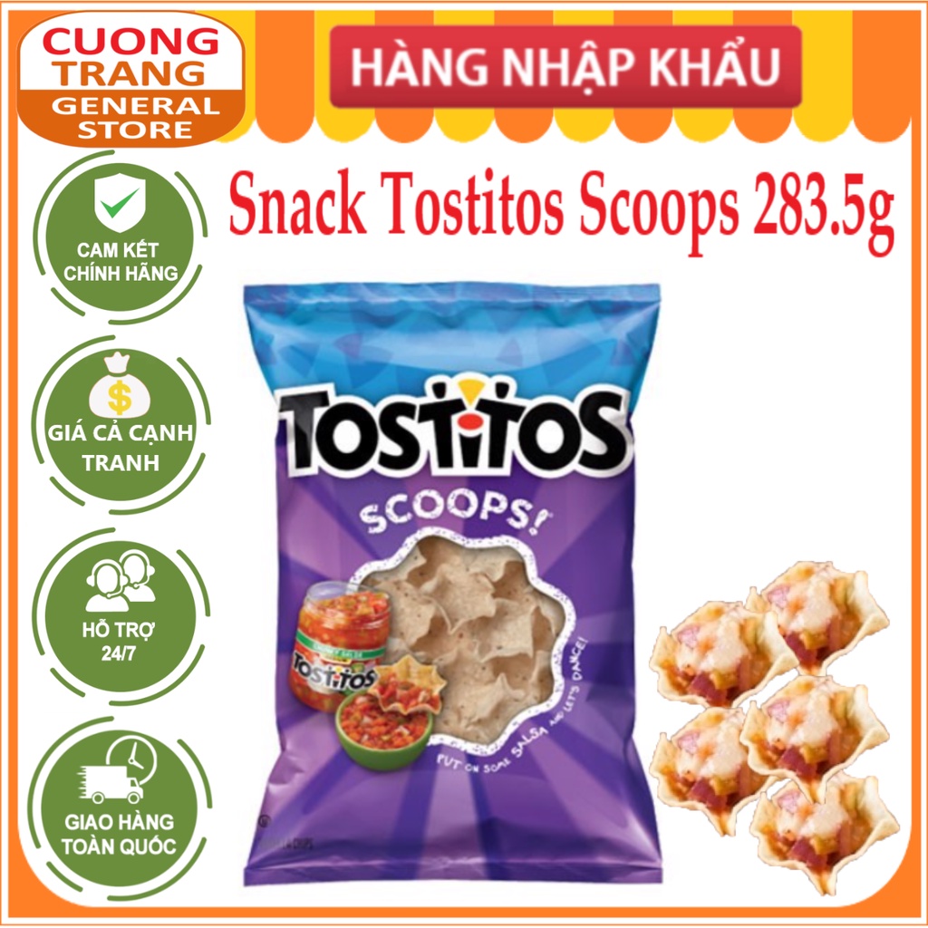 SNACK TOSTITOS SCOOPS 283.5G