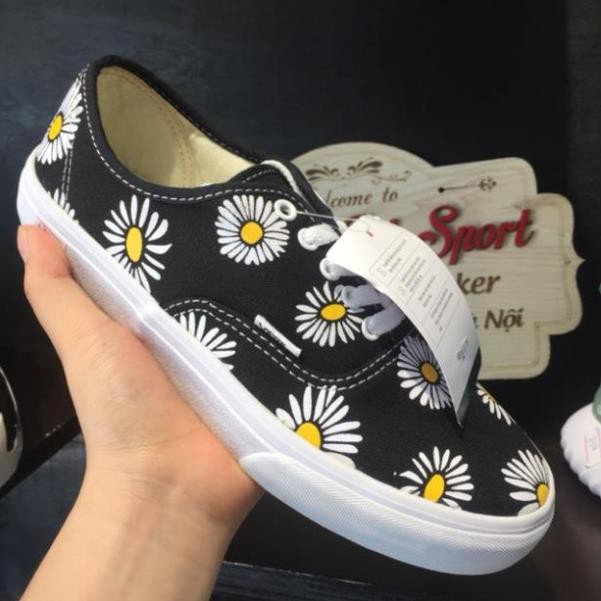 Full Box -  Giày Vans Classic Hoa cúc hoạ mi  lỗi 1 đổi 1