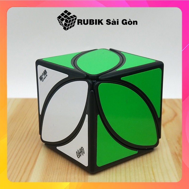 Rubik Ivy Cube Biến Thể Qiyi Rubic Lá Phong 6 mặt Maple Leaf Màu Sắc Đẹp Xoay Trơn Không Rít