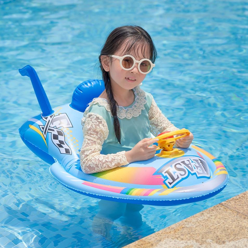 Phao bơi cho bé GALANO phao bơi chống lật an toàn hình tên lửa có xỏ chân độc đáo SS-001397
