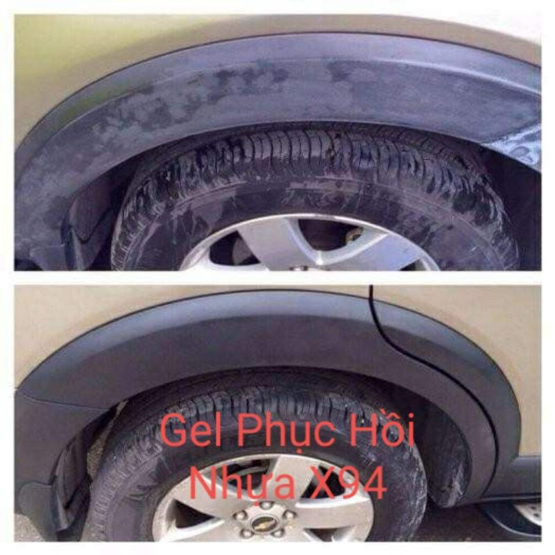 Phục Hồi Nhựa X94 Đen Nhám Dùng Cho Ô Tô Xe Máy Dung Tích 75ml