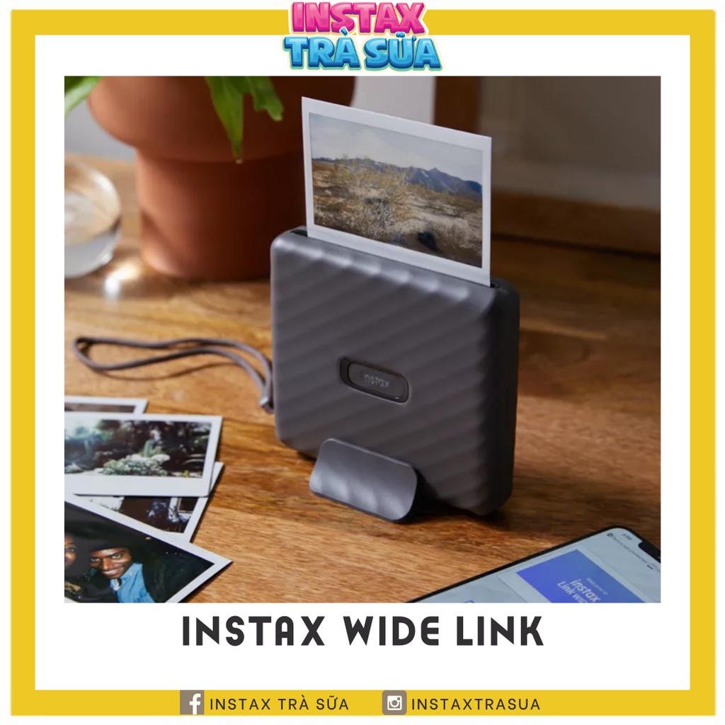 MÁY IN ẢNH FUJIFILM INSTAX WiDE LINK Chính Hãng BH 1 năm