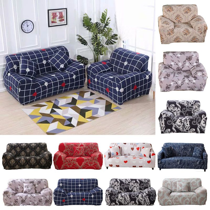 Vỏ Bọc Ghế Sofa 1-4 Co Giãn Chống Bụi