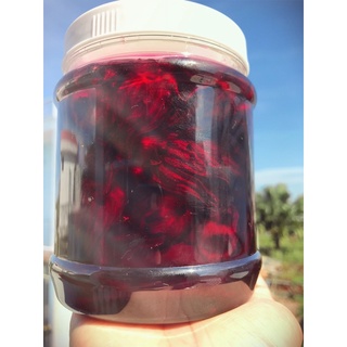 [MHOAATISO] • HOA ATISO ĐỎ NGÂM ĐƯỜNG PHÈN VÀNG (NGUYÊN BÔNG) _ hủ.90