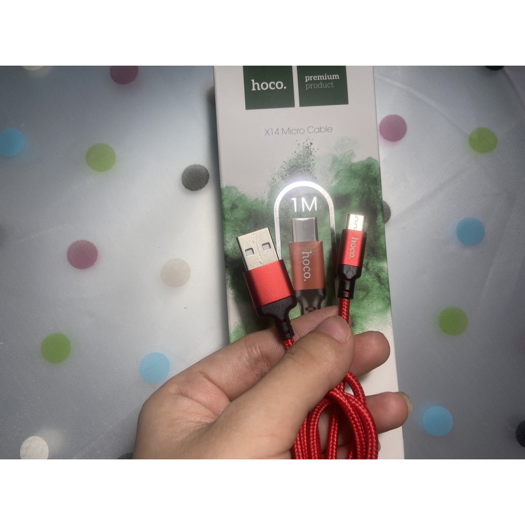 Cáp sạc,dây sạc ĐT dài 1m 2m bọc dù hỗ trợ sạc nhanh cho IP/micro Usb/Type C- Bảo hành 06 tháng