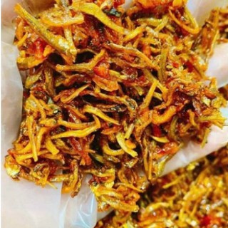 CÁ CƠM RIM MẮM TỎI ỚT ⚡ LON PÉT
