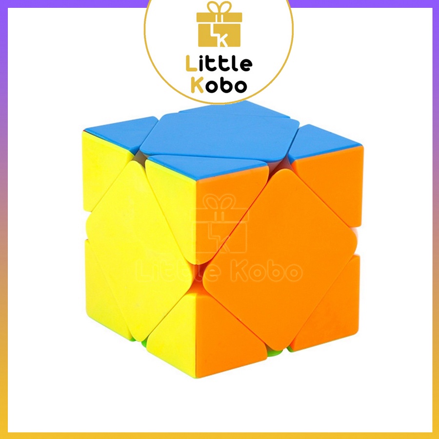 Rubik Skewb Stickerless MoYu MeiLong MFJS Rubic Biến Thể Đồ Chơi Thông Minh