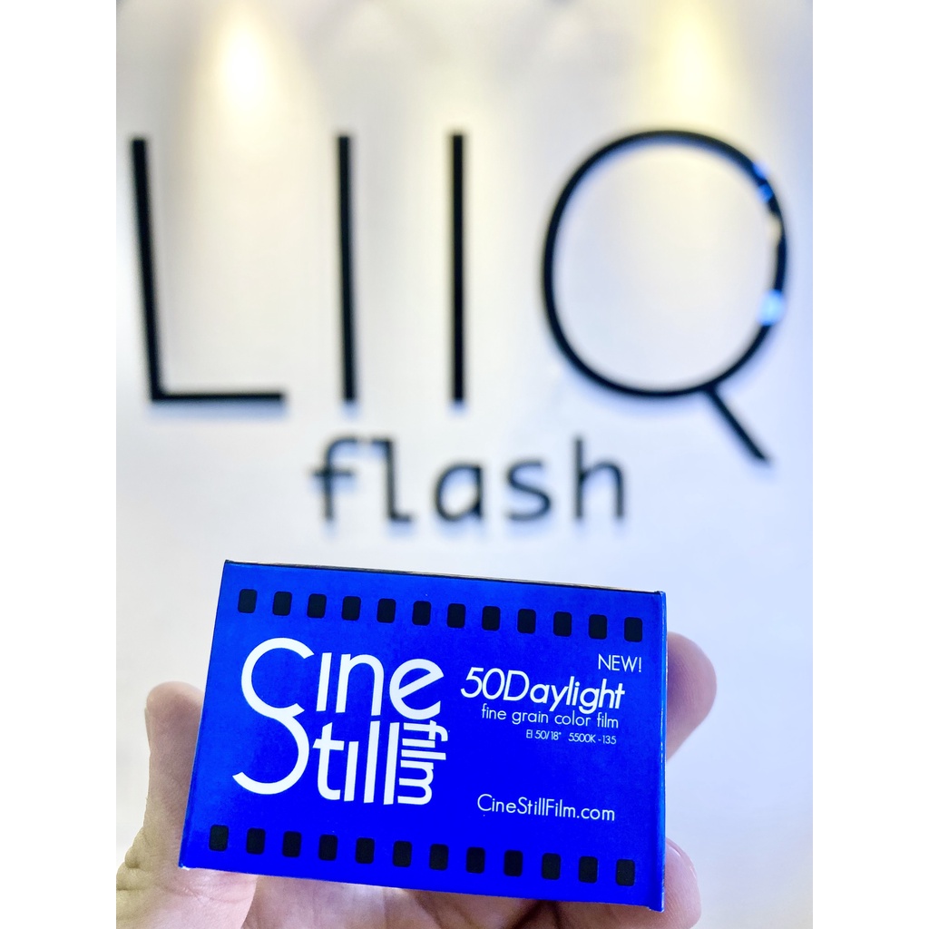 Phim CineStill 50D ISO 50, Màu Color, 135/35mm x 36 Kiểu, In Date Cho Máy Chụp Ảnh Film - LIIQ Flash