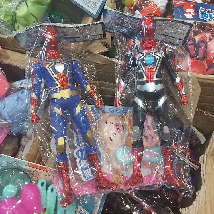 Đồ chơi 39k cho bé QHB123 siêu nhân, súng và con vật