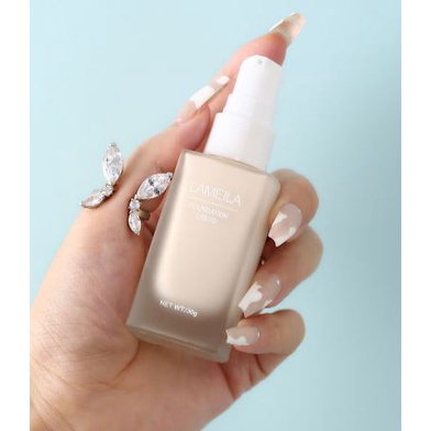Kem Nền Lameila Vỏ trắng Siêu phẩm Che Khuyết Điểm Phấn nước BB Cream