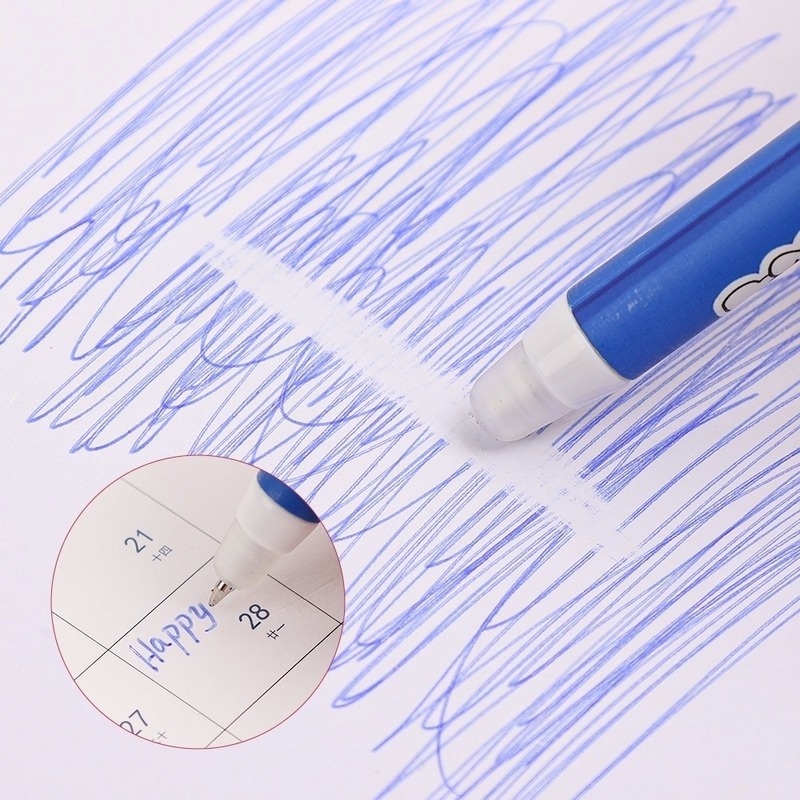 Bút Mực Gel Màu Đen Trơn Mượt Thiết Kế Dễ Thương Phong Cách Hàn Quốc Tiện Dụng Cho Học Sinh/ Văn Phòng