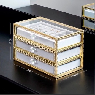 khay đựng mỹ phẩm golden