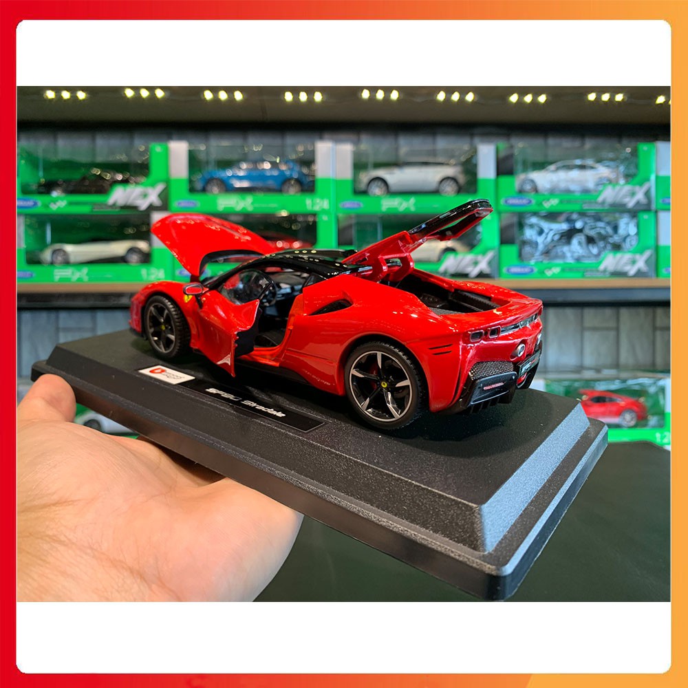 Mô hình xe Ferrari SF90 Stralade tỉ lệ 1:24 Bburago