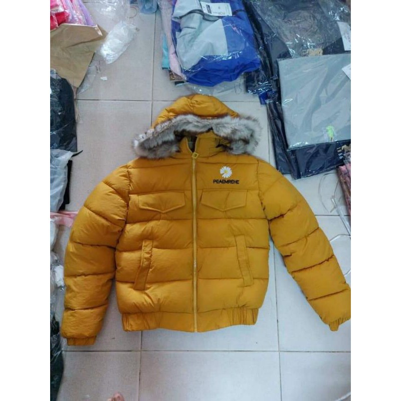 [RẺ VÔ ĐỊCH] Áo Khoác Phao Nữ 3 Lớp hoa Cúc in nổi | BigBuy360 - bigbuy360.vn