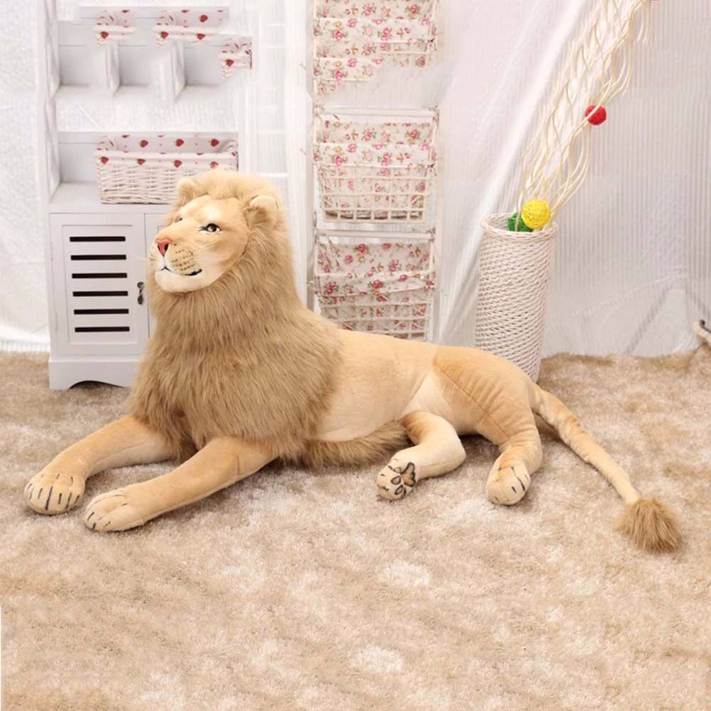 Sư tử nhồi bông YIYU cỡ lớn làm đạo cụ chụp ảnh cho bé