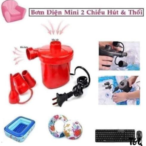 Bơm điện Wenbo 2 chiều thổi, hút chân không - bơm ghế hơi - bơm bể bơi