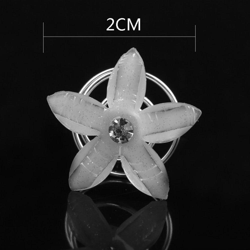 Kẹp Tóc Xoắn Ốc Hình Hoa Năm Cánh Thời Trang Cho Cô Dâu