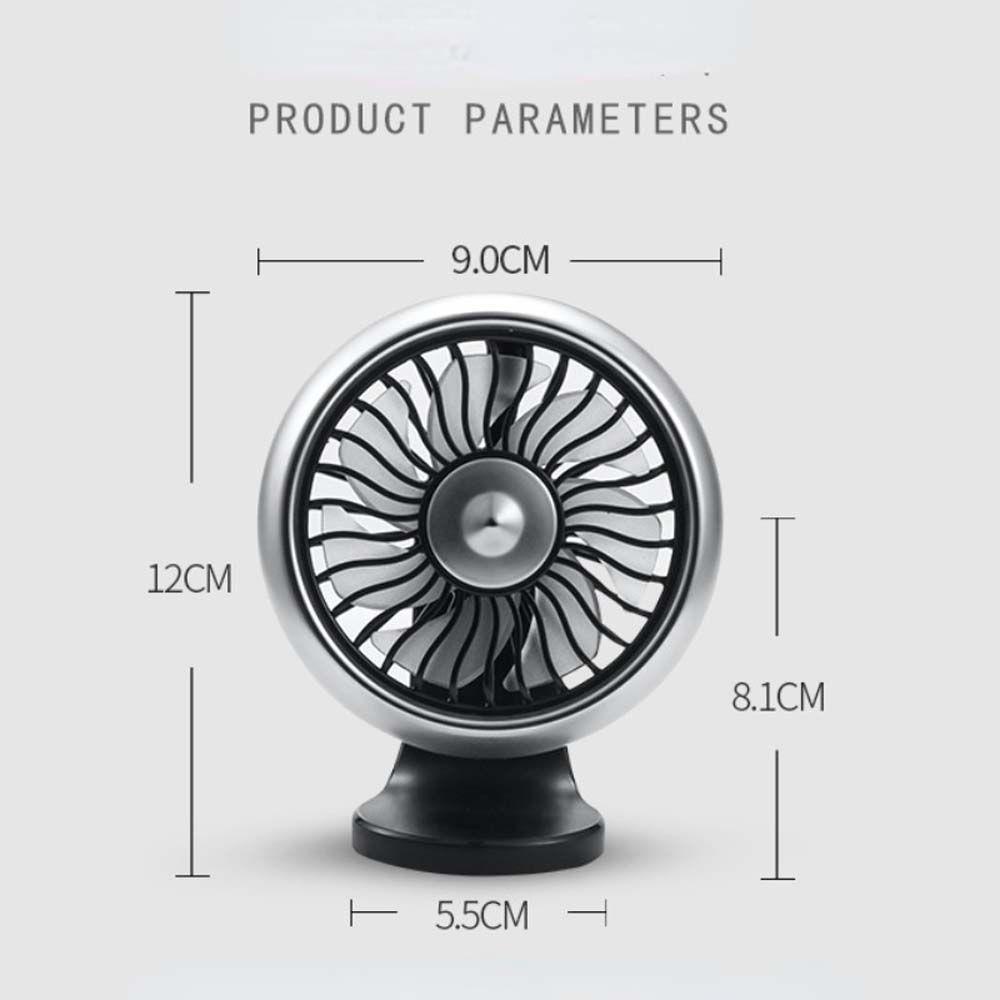 Quạt Điều Hòa Xe Hơi Mini Có Đèn LED 3 Chế Độ Điều Hòa Tiện Dụng