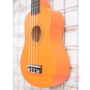 [GIAO NHANH 2H] Đàn Ukulele Gỗ Cam Sữa WOIM Soprano Size 21inch 53cm (Mua 1 Tặng 5)