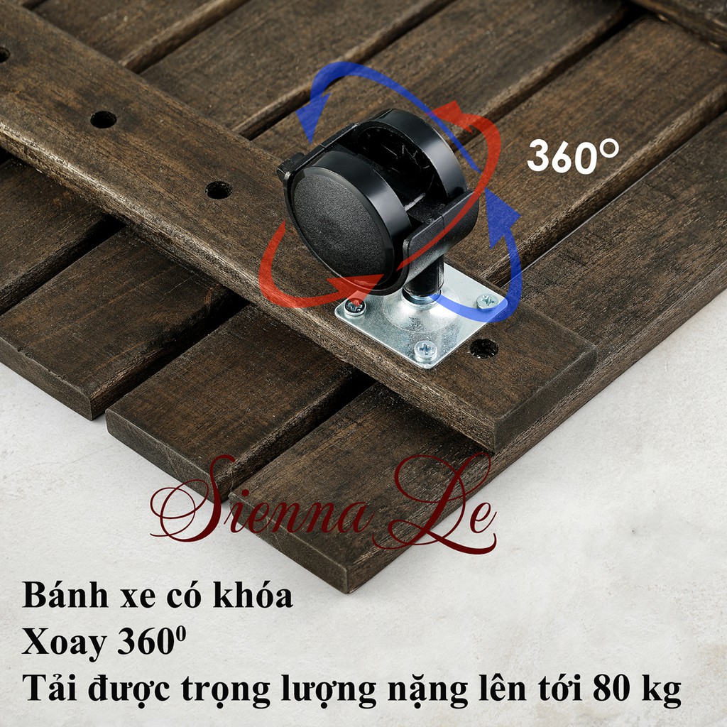 Đế Lót Nâng Chậu Cây Chậu Hoa Di Động Có Bánh Xe