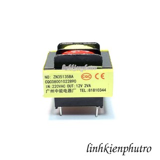 Biến áp 12v - 2va