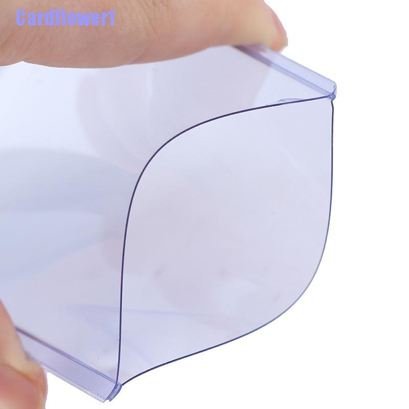 Set 25 Túi Đựng Thẻ Bằng Nhựa PVC Trong Suốt Siêu Mỏng 35PT