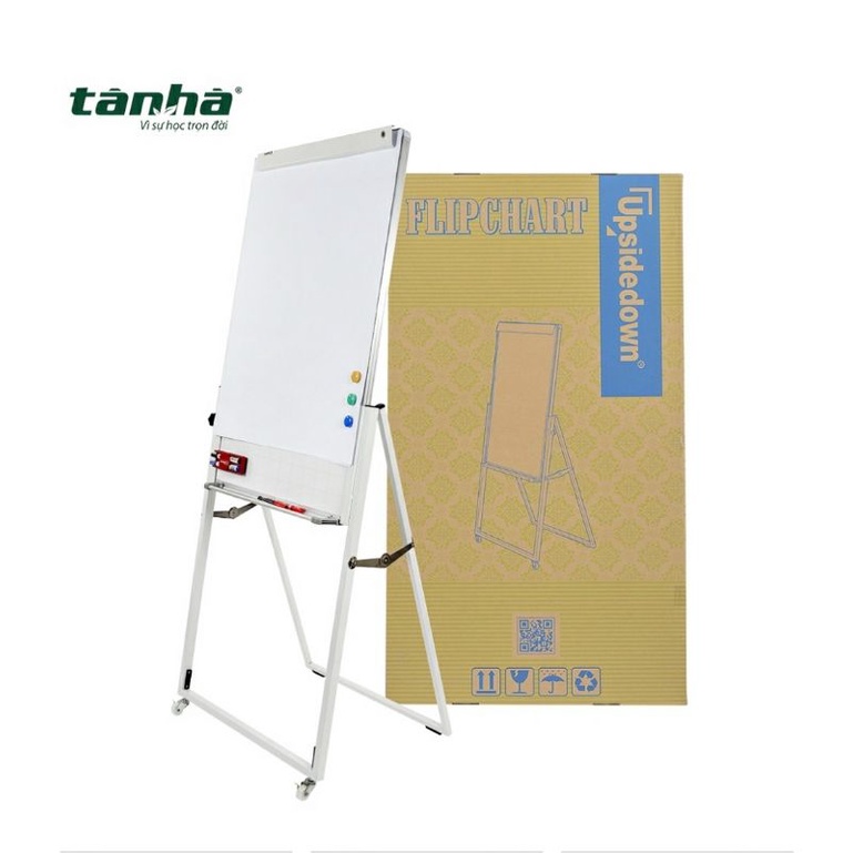 Bảng Flipchart Up side down khung TH  Bảng Flex Edu dạy học cho bé