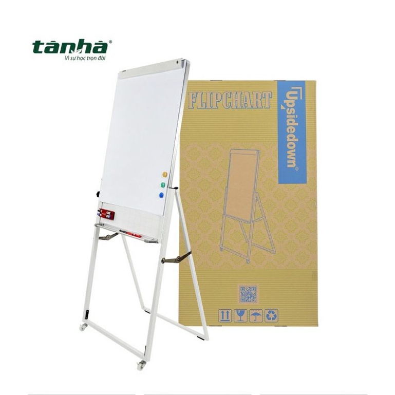 Bảng Flipchart Up side down khung TH  Bảng Flex Edu dạy học cho bé