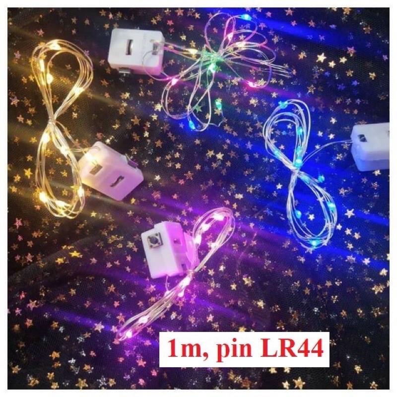 Đèn Led Đom Đóm 3m 30 led Fairylight dùng pin tiểu