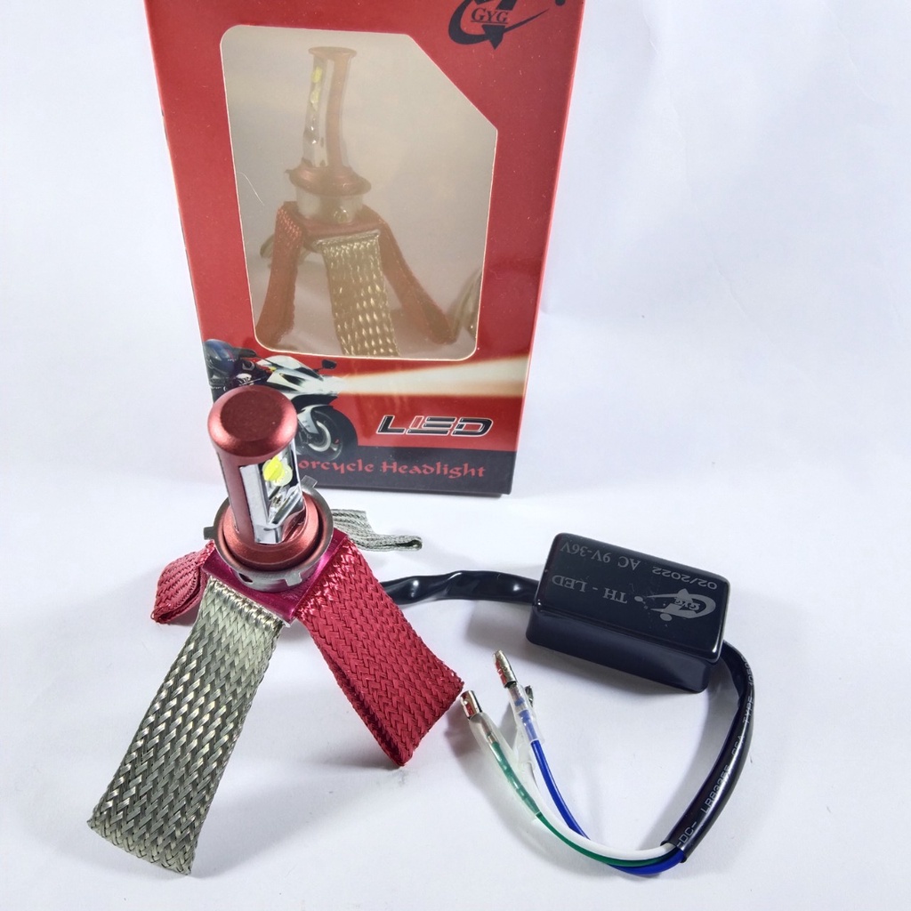 Đèn Led Pha Cao Cấp chân M5, H4 Dream Wave Exciter Sirius nhỏ