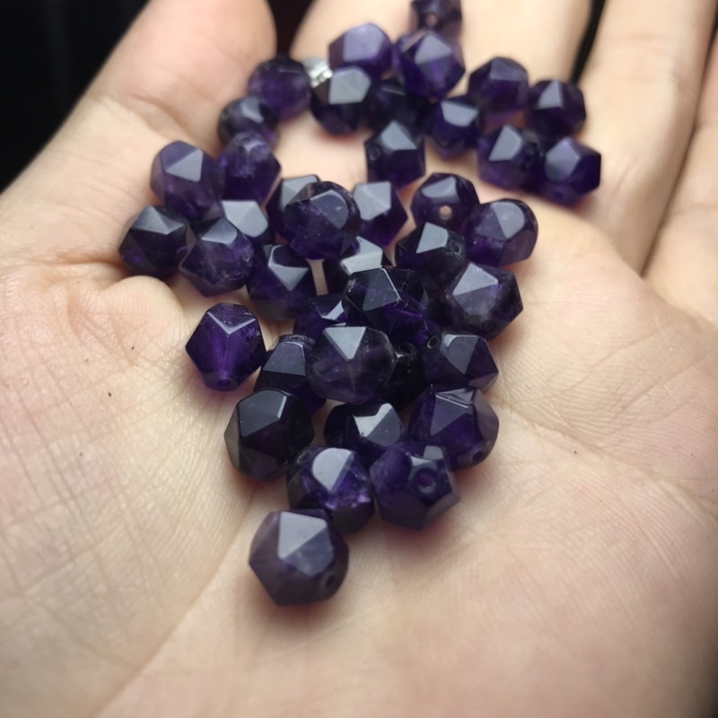 [Amethyst] Hạt lẻ, hạt vòng tay, vòng cổ, đá thiên nhiên