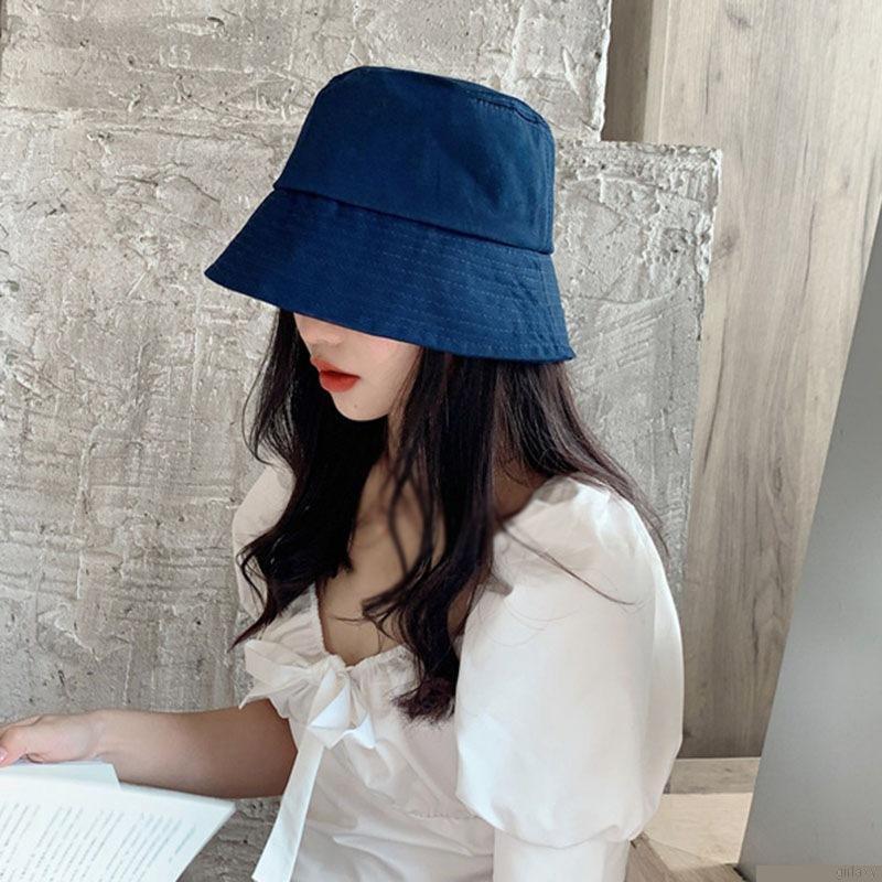 Mũ tai bèo màu sắc đơn giản dành cho nữ