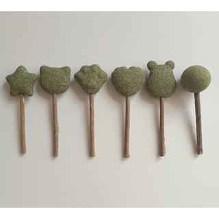 KẸO BẠC HÀ CỎ MÈO CATNIP NÉN CÂY GỖ SẠCH RĂNG CHO MÈO