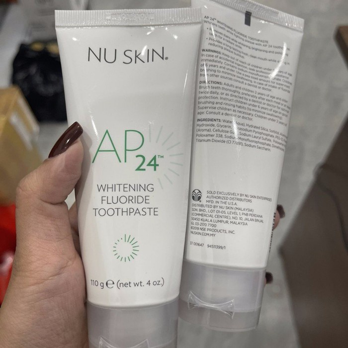 Kem Đánh Răng AP24 NuSkin Chính Hãng Anti-Plaque Fluoride Toothpaste - Kem Đánh Răng Chống Mảng Bám