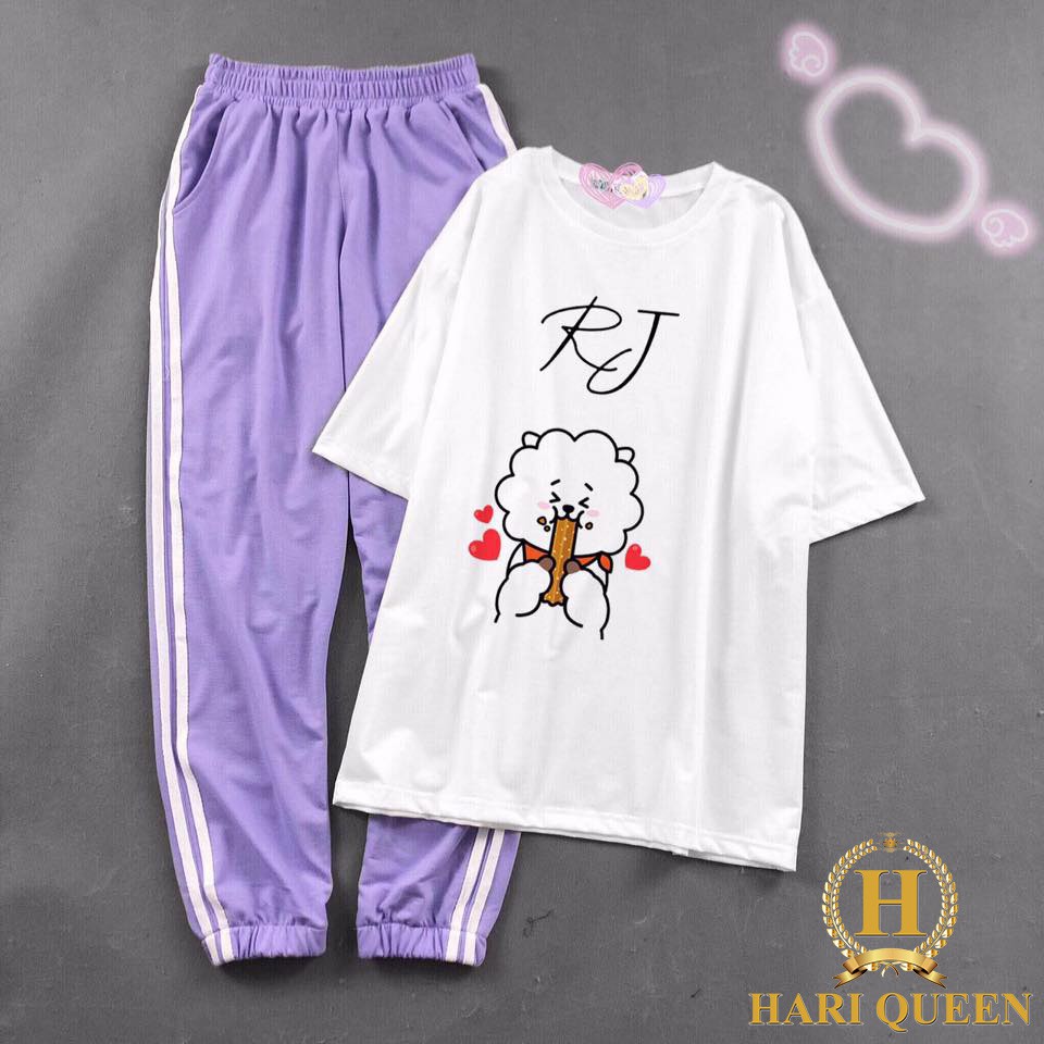 Sét áo cừu RJ + quần sọc HARI0420