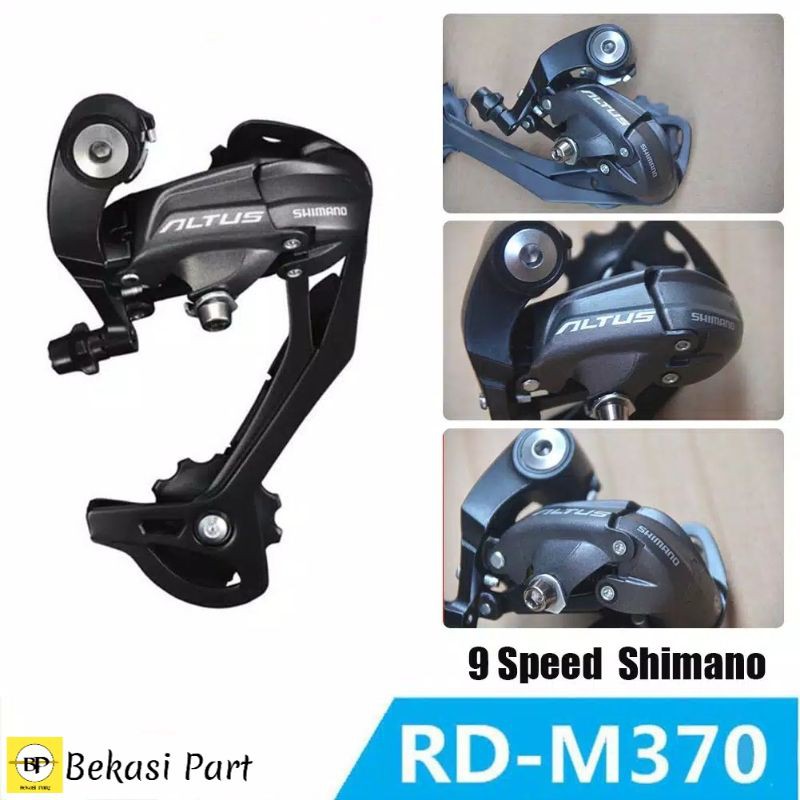 Bộ Đề Sau Xe Đạp Shimano Altus M-370 9 Tốc Độ Chất Lượng Cao