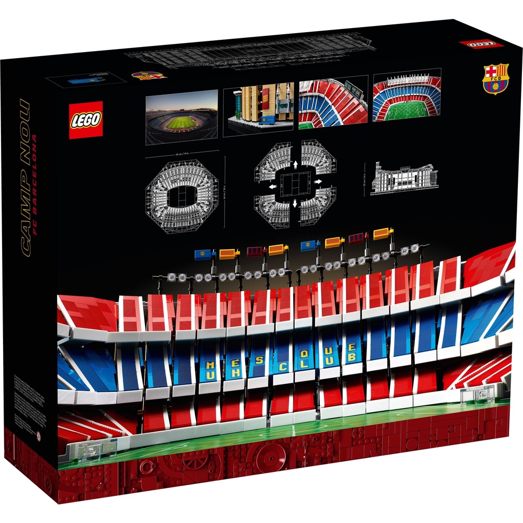 LEGO 10284 Camp Nou – FC Barcelona - SÂN VẬN ĐỘNG NOU CAMP