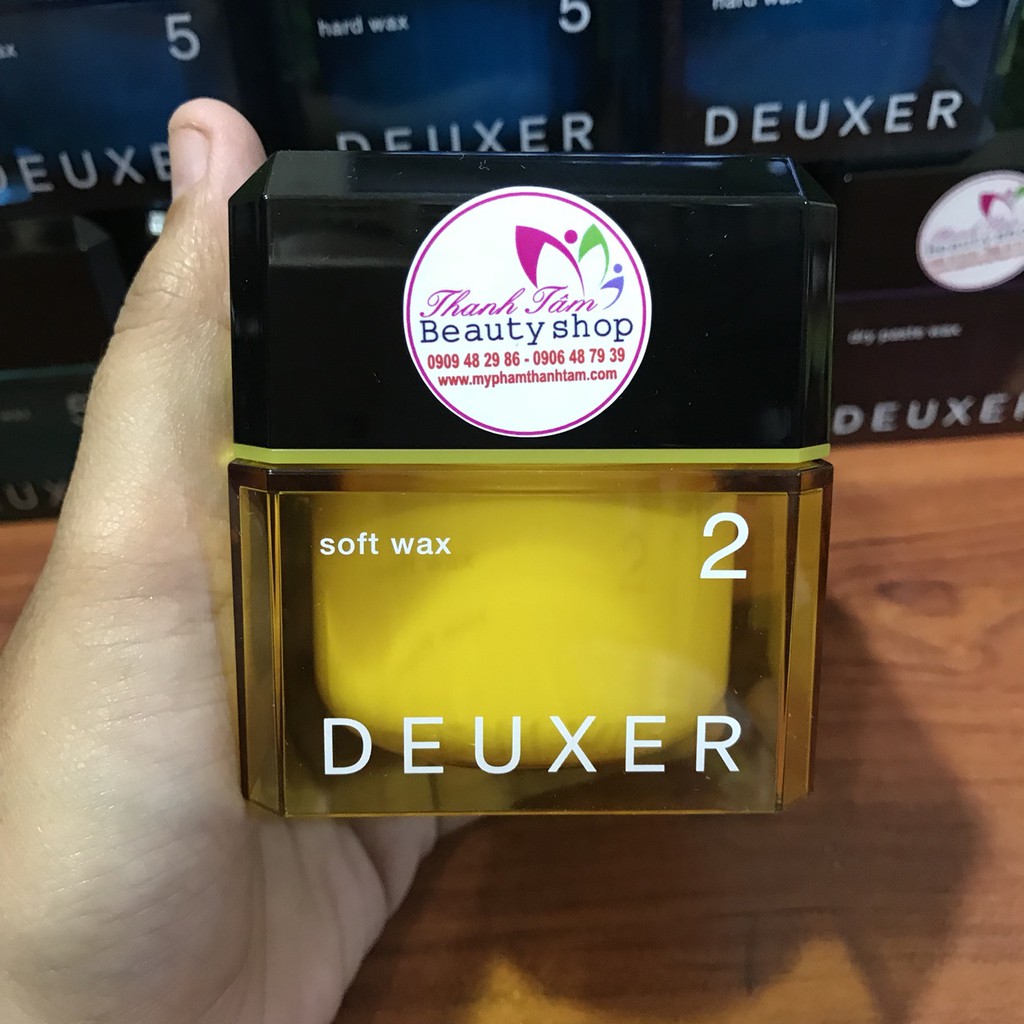 Kem tạo kiểu và giữ nếp nhẹ 003 Number Three Deuxer Soft Wax 2 80g