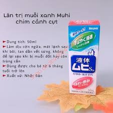 Lăn Muỗi Muhi 50ml Màu Xanh