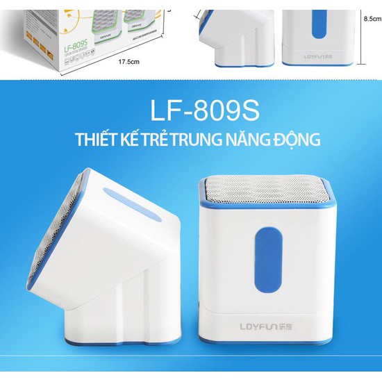 Loa Vi Tính Mini 2.0 Loyfun LF-809S (Xả Kho)  Loa vi tính giá rẻ.LL1