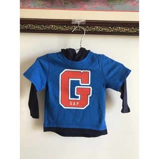 áo thun GAP bé trai có nón size 2y