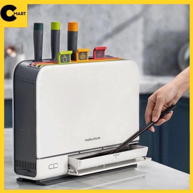 Set dao thớt khử trùng UV Morphy Richards