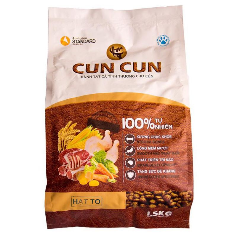 Thức ăn hạt Cun Cun