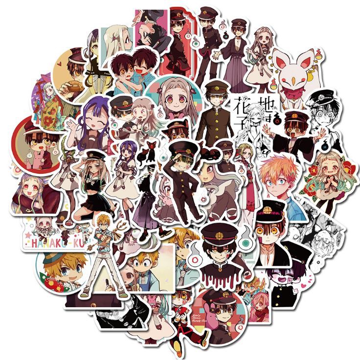 Sticker ANIME NHẬT BẢN nhựa PVC không thấm nước, dán nón bảo hiểm, laptop, điện thoại, Vali, xe, Cực COOL #76